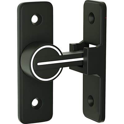 Poortgrendel met lichtgevend veiligheidsdeurslot Zware zinklegering antidiefstalgrendel met kogel for single door