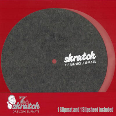 Dr. Suzuki 7" Skratch Slipmat - Slipmat voor draaitafels
