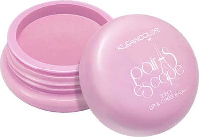 Kleancolor - Pair-Is Escape 2 in 1 Lip & Cheek Balm - 03 Dusk Rose - Roze - Lippenbalsem - Blush - Macaron - 8 g