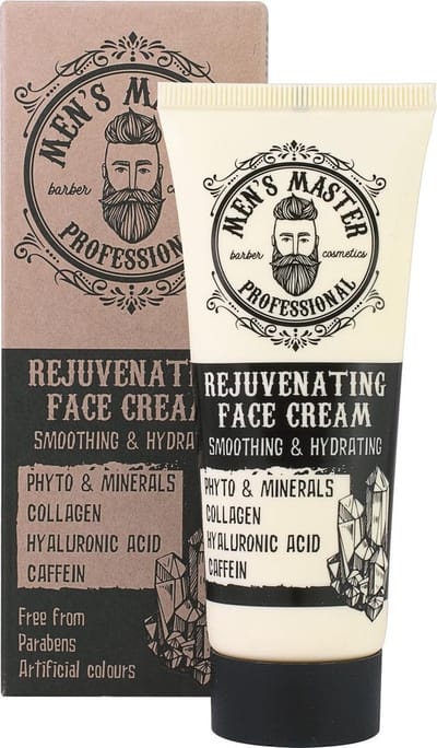 Men's Master Face Cream – Anti-Aging Gezichtscrème Mannen – Verzorgt & Hydrateert de Gehele Dag – 75ml