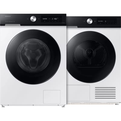 Samsung WW90DB7U94GE AI Wash + Samsung DV90DB7845GEU3 QuickDrive