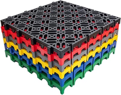 Garagevloertegels - Drainagematten - Modulaire Vloer - Hoge Draagkracht - 40x40x3 Cm - Meerdere Kleuren