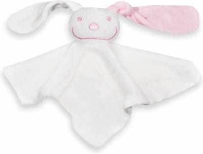 Funnies Tutpoppetje Ecru met Roze oor
