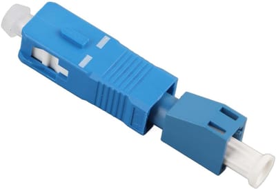 Glasvezeladapter - SC naar LC - Netwerken Koppelen - Hoge Precisie - 47 cm - Blauw