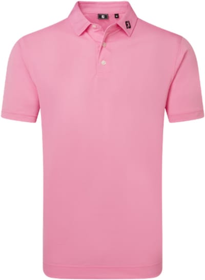 Footjoy Stretch Pique Heren Poloshirt Field Pink