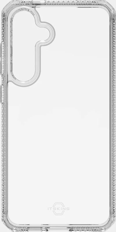 ITSKINS Doorzichtig Hoesje geschikt voor Samsung Galaxy S24 FE Telefoonhoesje Flexibel TPU | ITSKINS Level 2 SpectrumClear R Backcover Shockproof | Doorzichtig Telefoonhoesje Galaxy S24 FE | Schokbestendig Galaxy S24 FE Telefoonhoesje | Anti Shock