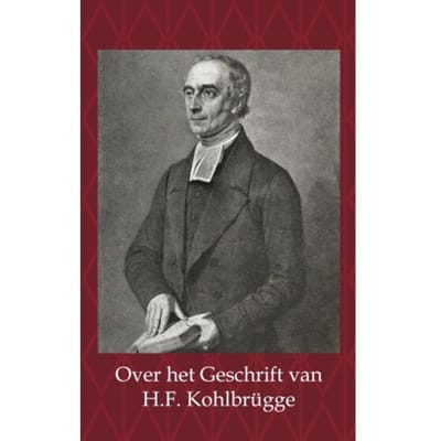 Over Het Geschrift Van H.F. Kohlbrügge