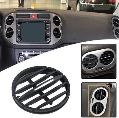 Luchtrooster Auto - Ventilatierooster Interieur - Airco Verbeteren - Stofwerend Ontwerp - 2010-2017 Model - Zwart