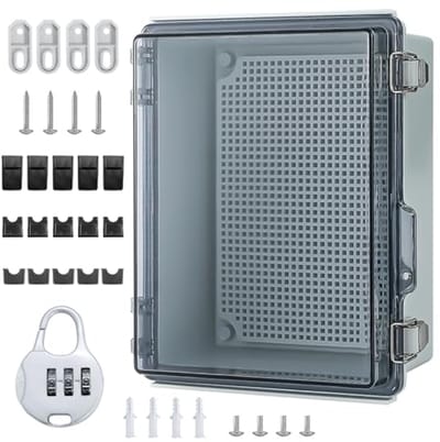 Waterdichte Aansluitdoos IP65 voor Buiten | Verdeeldoos met Montageaccessoires