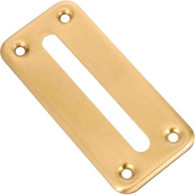 Geldgleuf - Spaarpotgleuf Muntgleuf - Winkel Fooi - Roestvrij Staal - 12.5 x 5 cm - Goudkleurig
