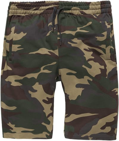 Vintage Industries korte joggingbroek Greytown Shorts Woodland Camo