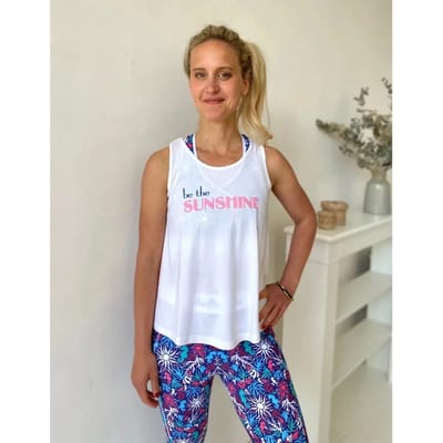 Damestanktop Les Poulettes Fitness Sunshine