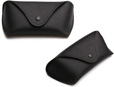 Zonnebrillen Etui - Brillenhoes Hard - Bescherming Brillen - Met Gesp Ontwerp - 16.5 x 7 x 3.5 cm - Zwart