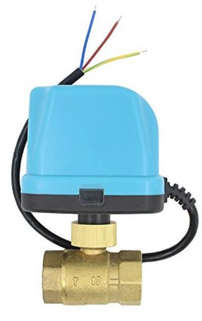 Gemotoriseerd 2-weg klep 12V/24V – Elektrische kogelkraan voor diverse maten (1/2 tot 2 inch)