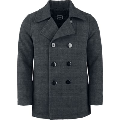 R.E.D. by EMP Winterjas - Pea Coat - S tot XXL - voor Mannen - meerkleurig