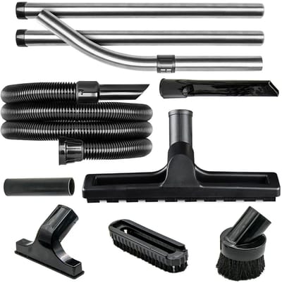 SQOON® Stofzuiger accessoireset geschikt voor Numatic Henry, Hetty, PPR240 series en meer - AS0 32 mm - Gelijk aan model: 903146 - Ideaal voor harde vloeren, meubels en kieren - Complete set met slang, buizen en hulpstukken