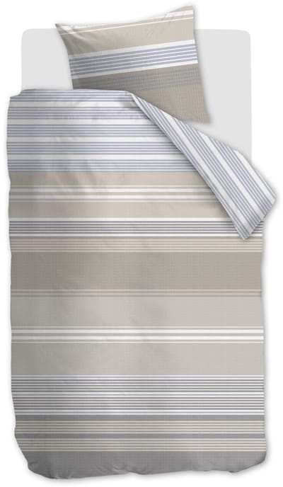 Ariadne at Home Mellow dekbedovertrek - Eenpersoons - 140 x 200/220 cm - Zand
