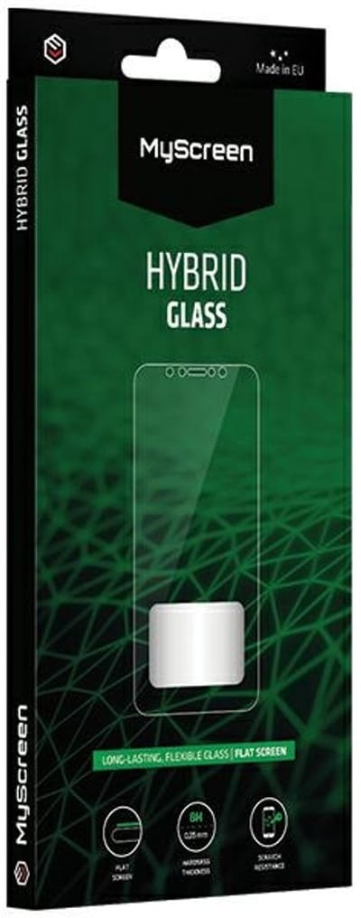 MyScreen Protector MS HybridGLASS - Hybride Beschermglas - iPhone 15 Pro 6.1" - Krasbestendig - Eenvoudige Installatie