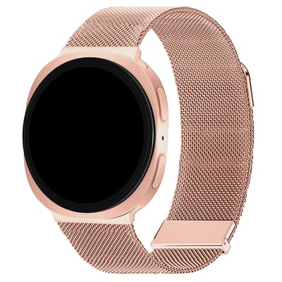 imoshion Milanees magnetisch bandje voor de Samsung Galaxy Watch 9 (40/44mm) / Watch 8 (40/44mm) / Classic (46mm) - Rose Gold