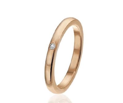 Montebello Ring Villing - 316L Staal - Trouw - Maat 57 - 18mm