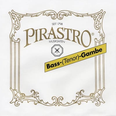 Pirastro P157330 bass (tenor)-gamba string E-3 (23 1/2), gut