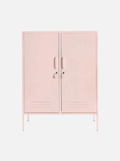 Mustard - The Midi - Kast - Metaal - Blush ( licht roze )
