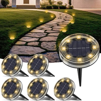 CLVP® Tuinverlichting op Zonne Energie - Solar Buitenlampen - Zwart