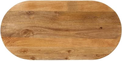Tafelblad Massief Hout - Werkblad Blad - Tafel Opknappen - Rustiek Mangohout - 110x50 cm - Houtkleur