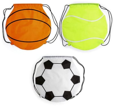 Tennis tas - Tennisbal - Gymtas - Rugzak - Rugtas kinderen - Zwemtas - Kinderrugzak - Drawstring bag - Met trekkoord - Sporttas - Jonyx