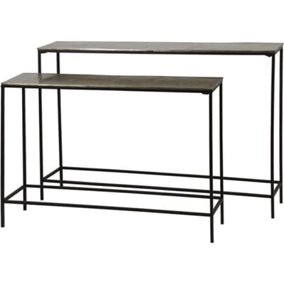 Light & Living side hartsville 119x25x80.5cm - set van 2