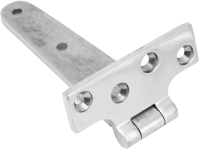 Zware RVS Scharnieren voor Deuren, Dikke T-Type Scharnieren, Ideaal voor Buiten- en Binnengebruik, Afmetingen 151 * 75 * 4.5mm