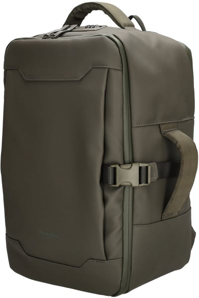 Beagles Shikoku Rugzak 17,3 inch - Travel Rugtas - Underseater - Handbagage - Laptop - Werk - School - Reistas - Cabin Size - Olijfgroen