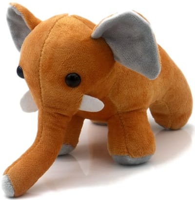 Onweerstaanbaar schattig, deze bijzondere lieve zachte knuffel Olifant 19cm! Altijd leuk voor bijv. kinderkamer, babykamer, woonkamer, auto en nog veel meer plaatsen. Voor uzelf of om cadeau te geven.