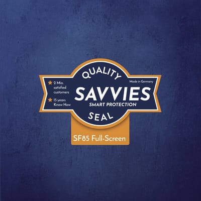 Savvies - Screenprotector voor Kesasohe H80 1.47" - Folie Beschermfolie transparant volledig dekking 4 Stuks
