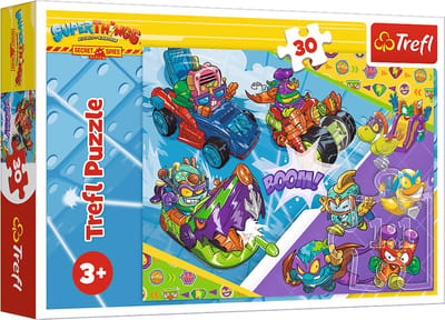 Trefl puzzel Super Spies Team - 30 stukjes - kinderpuzzel.
