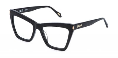 Just Cavalli VJC138 Nero lucido 53/17/140 WOMAN Brilmonturen