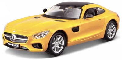 Bburago Mercedes-Benz Amg - Modelauto - Schaal 1:32 - Geel/Zwart