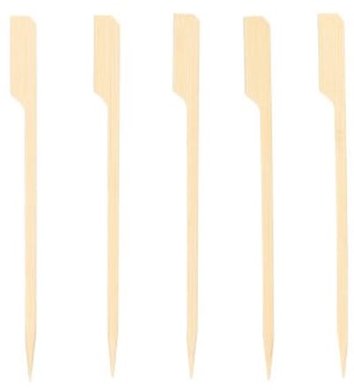 6x 250 Fingerfood spiesjes pure 12 cm Golf