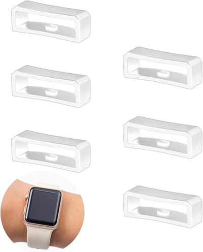 Siliconen horlogeband houder voor loop, vervangbare horlogeband en sluiting, ideaal voor sport en dagelijks gebruik