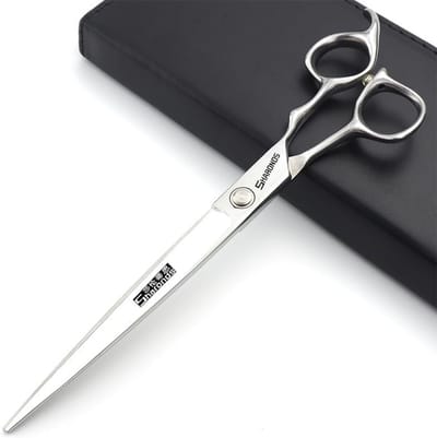 Professionele kappersschaar set van 7 inch van hoogwaardig 440C roestvrij staal voor knippen en uitdunnen van haar