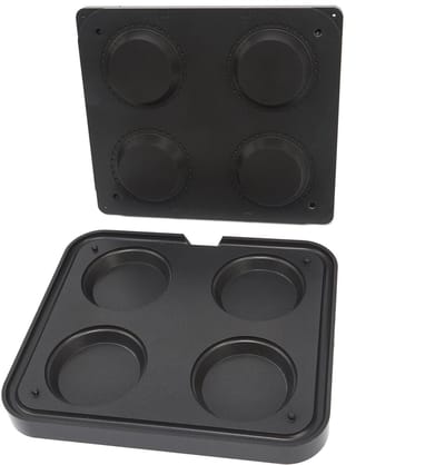 Tartelette Vorm - Rond - 124/ 100 mm - 4 stuks