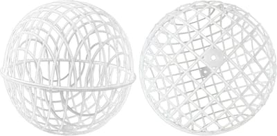 Kippenballen - Mobiele kooi - Gevogelte buiten - Geventileerde omheining - 3 stuks - Meerkleurig