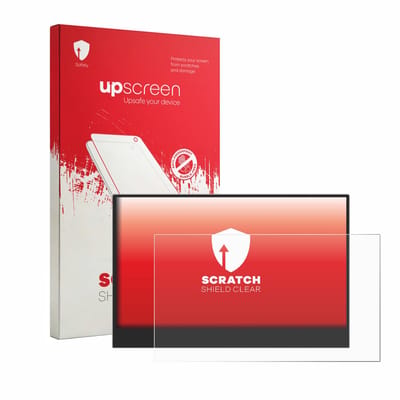 upscreen - Screenprotector voor Lenovo L16 Mobile Monitor 16" - Folie Beschermfolie transparant