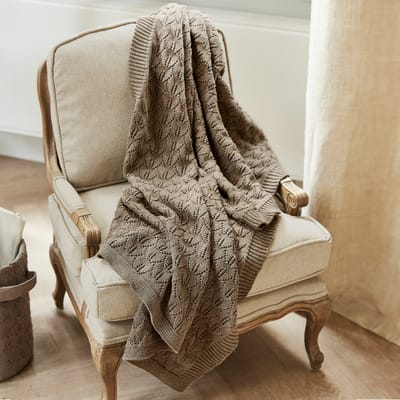 LOBERON Babydekentje Ernival taupe