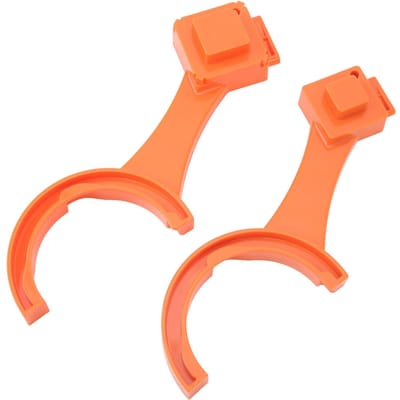 2 Stuks RV Afvoerslang Sleutel Multifunctioneel Multifunctioneel Slangfitting Steeksleutel voor 3 Inch 4 Inch Dop red
