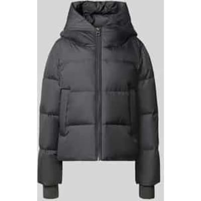 Regular fit donsjack met labelpatch