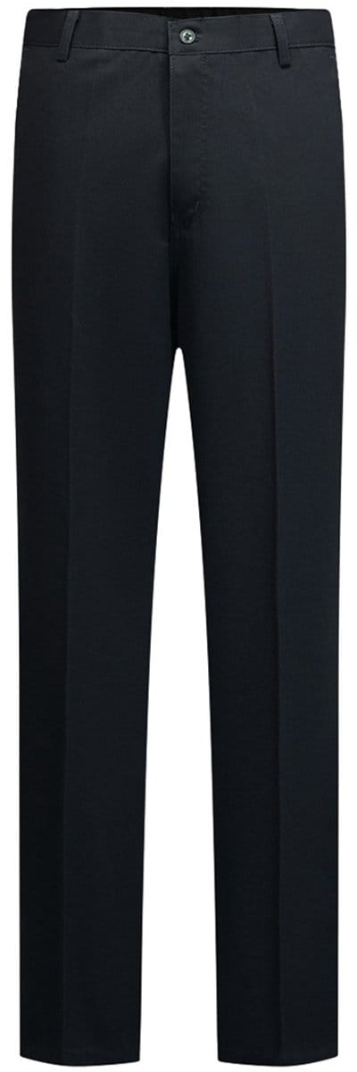 ALLTHEMEN Heren Effen Rechte Pij Hoge Taille Comfortabele Broek - Vier Seizoenen - XL