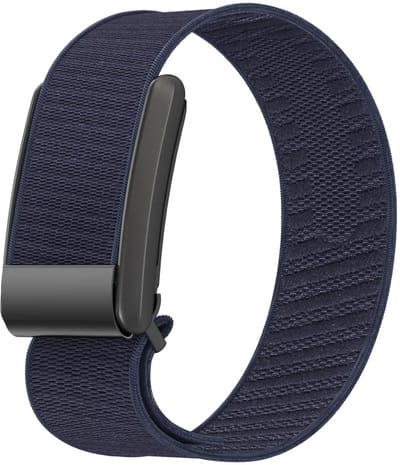 Strap-it Gebreid bandje Nylon geschikt voor WHOOP 5.0 - Donkerblauw