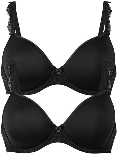 2-pack beugel-BH met spacer-cups Selma