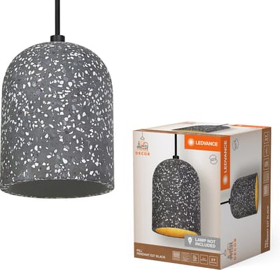 LEDVANCE Decor Pill hanglamp 1XE27 zwart